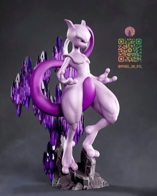 Statuetta Mewtwo Pokemon