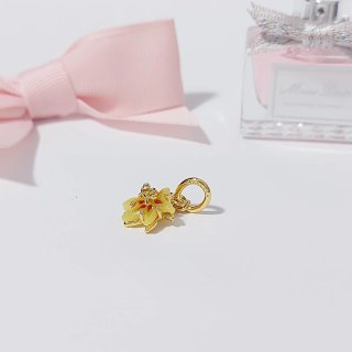 Colgante Flor Pandora Oro Amarillo