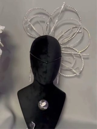 Vestido Novia Gitana Blanco Talla Única