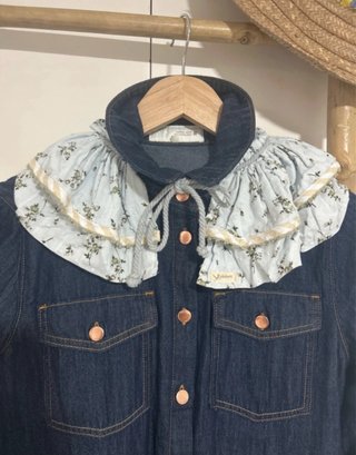 Camisa Vaquera Mujer Azul