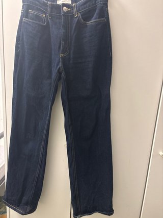 Pantalón tejano Mango azul oscuro