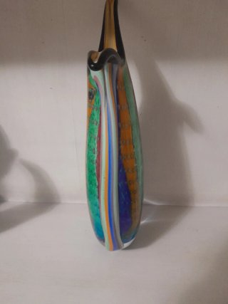 Jarrón Murano Multicolor Cristal