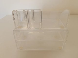 Organizador de maquillaje metraquilato ( 2 piezas)