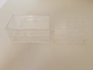 Organizador de maquillaje metraquilato ( 2 piezas)