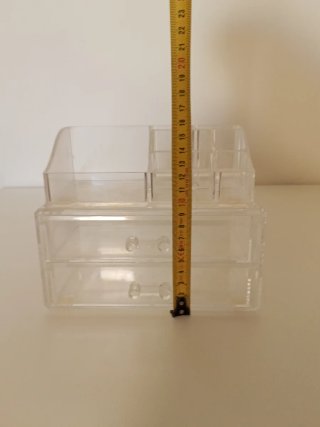 Organizador de maquillaje metraquilato ( 2 piezas)
