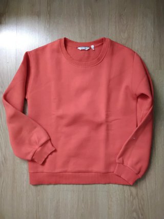 Sudadera Naf Naf manga larga naranja