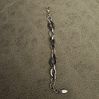 Pulsera Lotus Plata y Negro