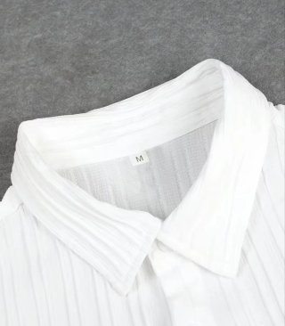 Conjunto Camisa y Pantalón Blanco de poliéster