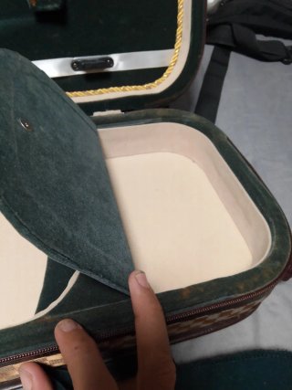Estuche para violín media luna