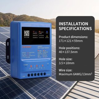 Regulador Carga Solar MPPT LTM Series 30A