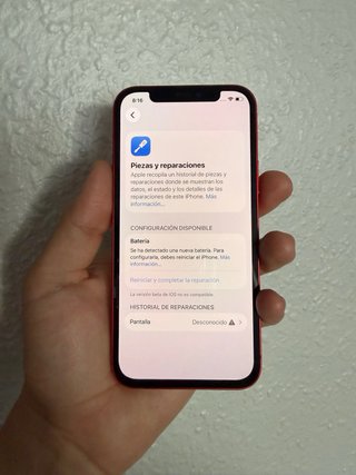 iPhone 12 Rojo 128GB