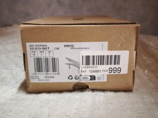 Zapatos destalonados nude con pedrería
