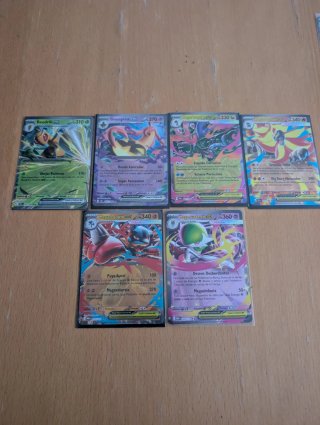 Cartas Pokémon EX CRI + MEG