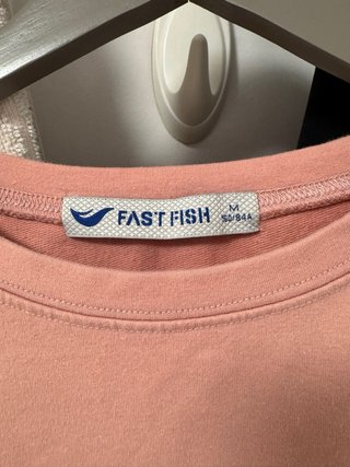 Camiseta FAST FISH rosa M RICH 93
