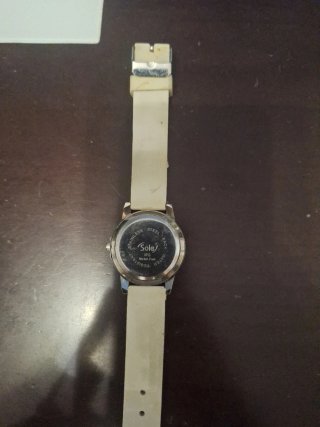 Reloj Soleil Blanco con Cristales