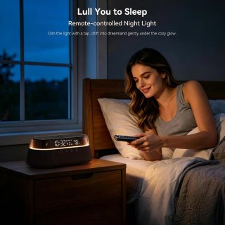 Altavoz Bluetooth Carga Inalámbrica Despertador