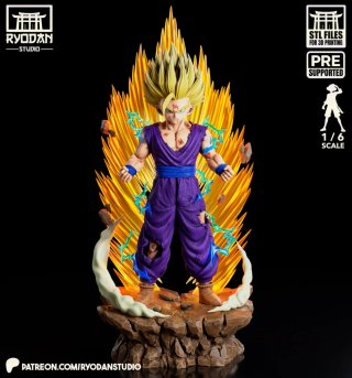 Statua Gohan SSJ2