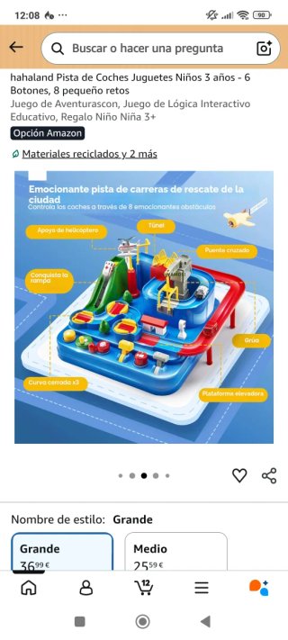 Pista de Coches Hahaland para Niños