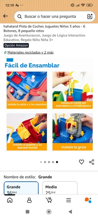 Pista de Coches Hahaland para Niños
