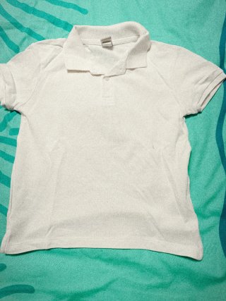 2 polos niño rayas y liso