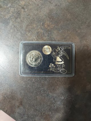 Coincard Francia 2019 2 euro Astérix