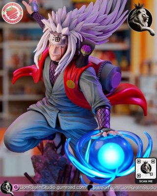 Statua Jiraiya Naruto