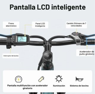 Bicicleta Eléctrica Aairsk 26