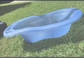 Bañera para bebé azul