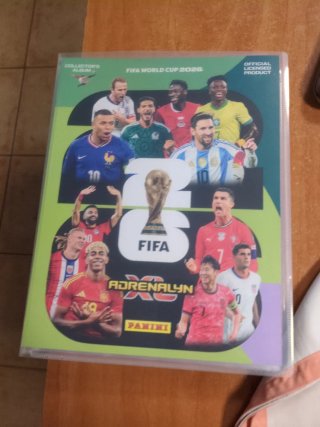 Cartas Panini Adrenalyn FIFA 2026