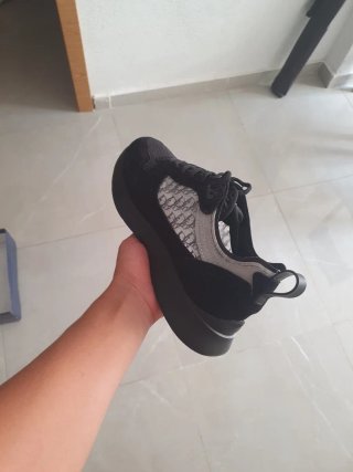 Zapatillas Dior B25 Negras y Grises