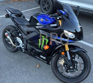 Tubo de escape Akrapovic Yamaha R3