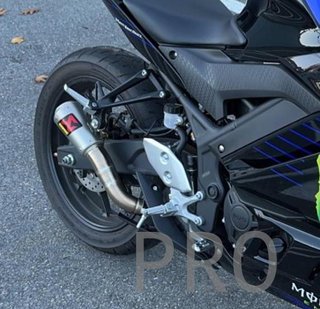 Tubo de escape Akrapovic Yamaha R3