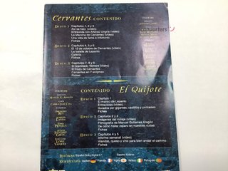 el quijote / cervantes serie tve 6dvd edicion iv centenario digipack