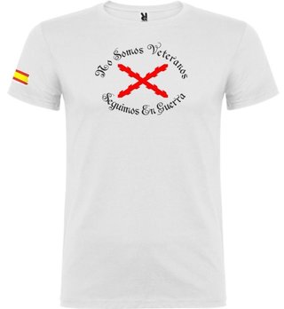 CAMISETA CRUZ DE BORGOÑA BLANCA