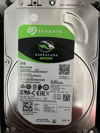 Lote 7 discos duros 4TB PARA PIEZAS 14JN27