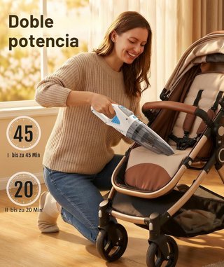 SIN ABRIR Aspiradora de Mano 25000Pa 8000mAh