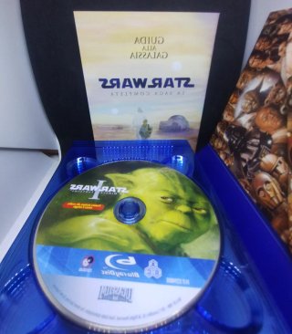 star wars blu-ray la saga completa 1°e 2° trilogia