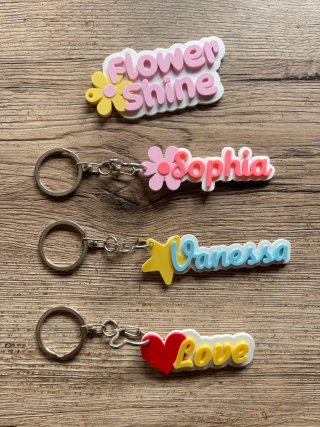 Llavero personalizado: Nombre y Diseño