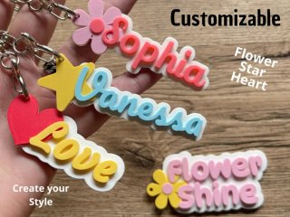 Llavero personalizado: Nombre y Diseño
