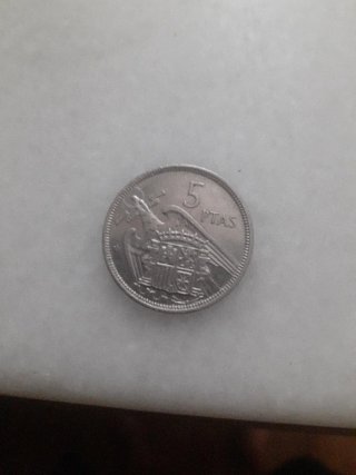 Moneda 25 PTAS España Corona