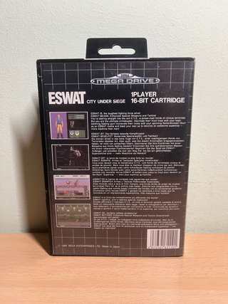 Eswat Mega Drive Sega