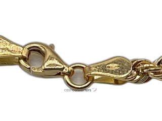 cadena oro 18k 30cm