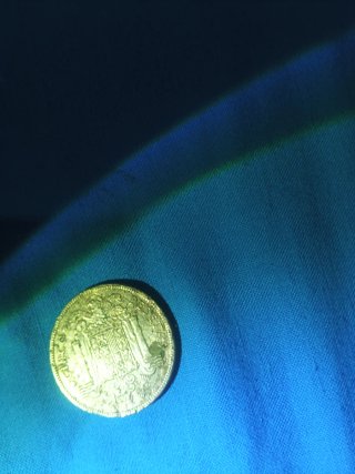 Moneda de cinco Pesetas 1949 francisco franco caud