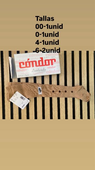 Leotardos Condor fantasia 5€/und Varios colores