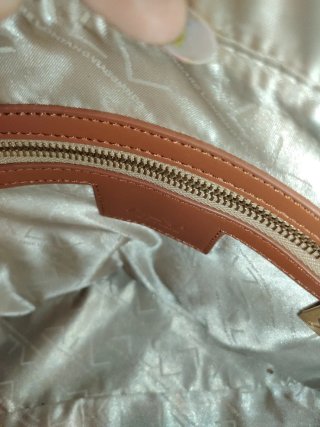 Borsa Alviero Martini Beige Stile Passaporto