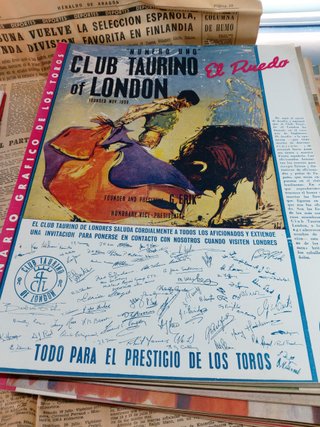 Tauromaquia.Revista El Ruedo 1961. Año completo.