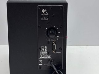 altavoces pc logitech x-230