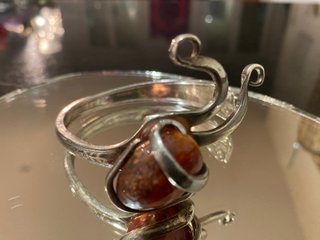 Pulsera Brazalete Artesanal con tenedor Community