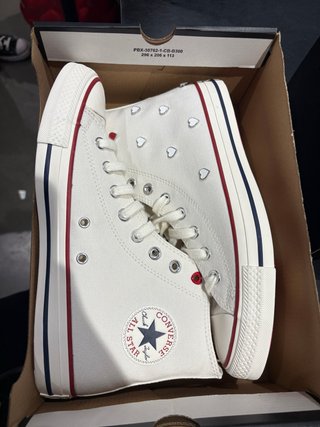 Converse All Star Corazones Talla 41.5