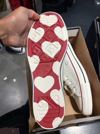 Converse All Star Corazones Talla 41.5